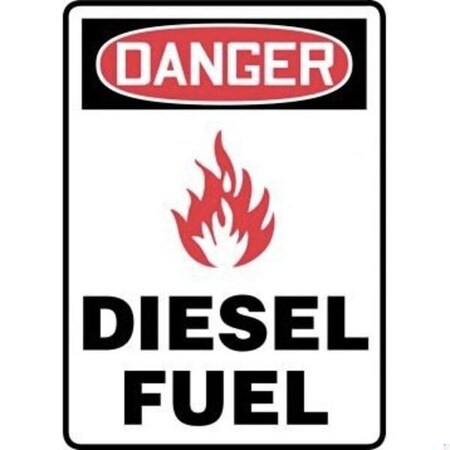 Accuform OSHA DANGER Safety Sign HIGH MTDX036VS MTDX036VS